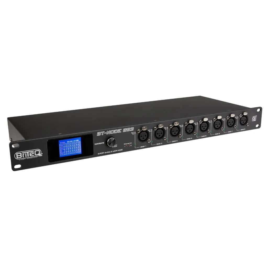 Artnet/sACN Node Briteq BT-NODE283