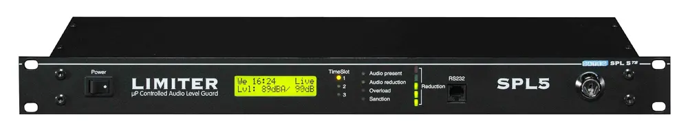Dateq SPL5 geluidsmeter/limiter
