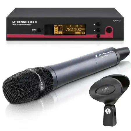 Draadloze handmicro Sennheiser EW100