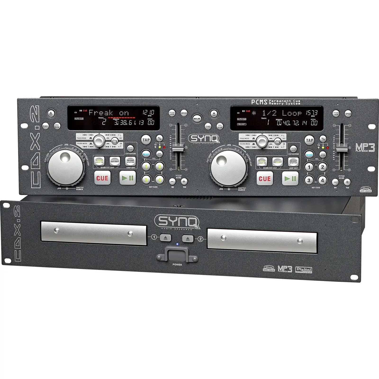 [CDX2] Dubbele Cd-Speler SynQ CDX-2