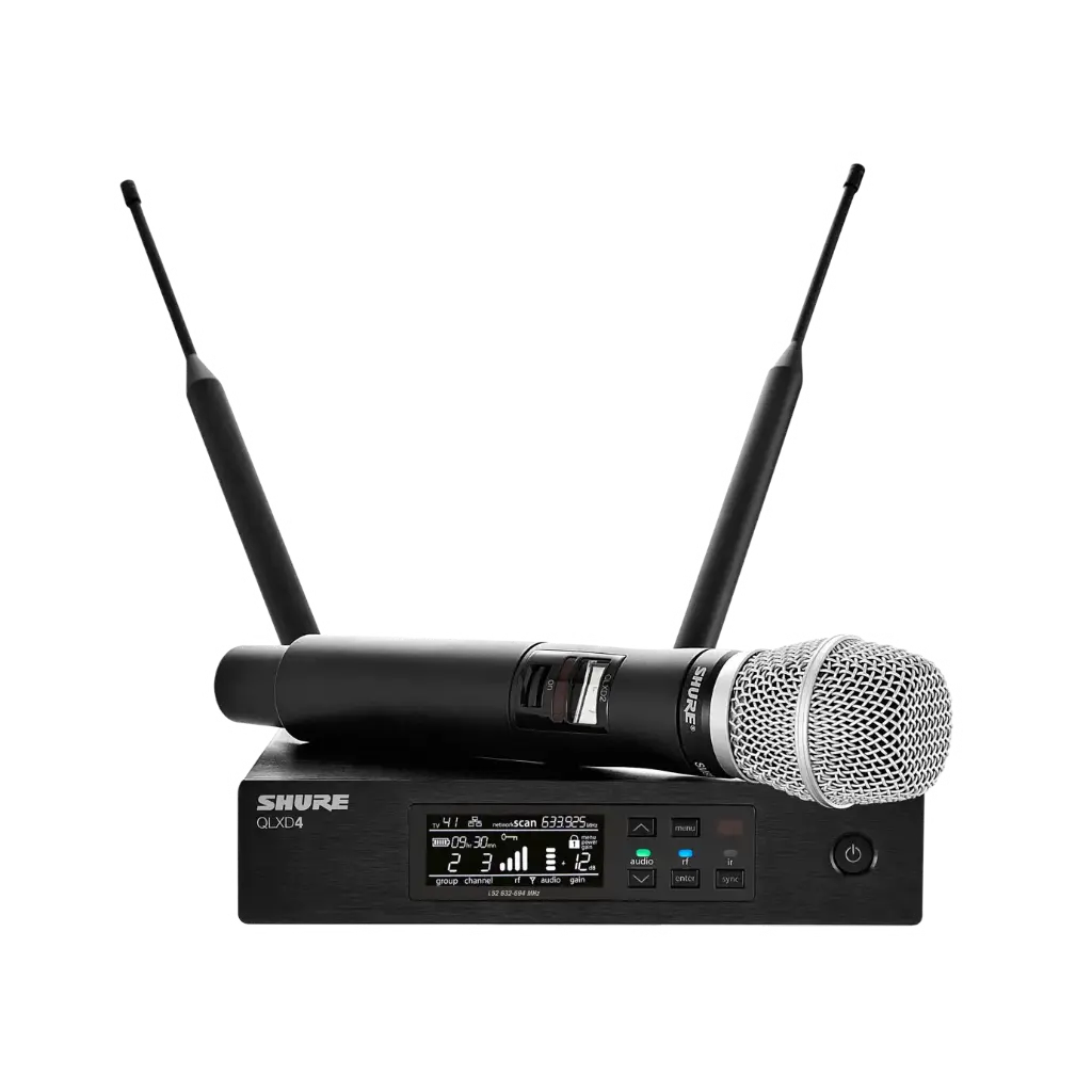 Draadloze handmicro Shure QLXD