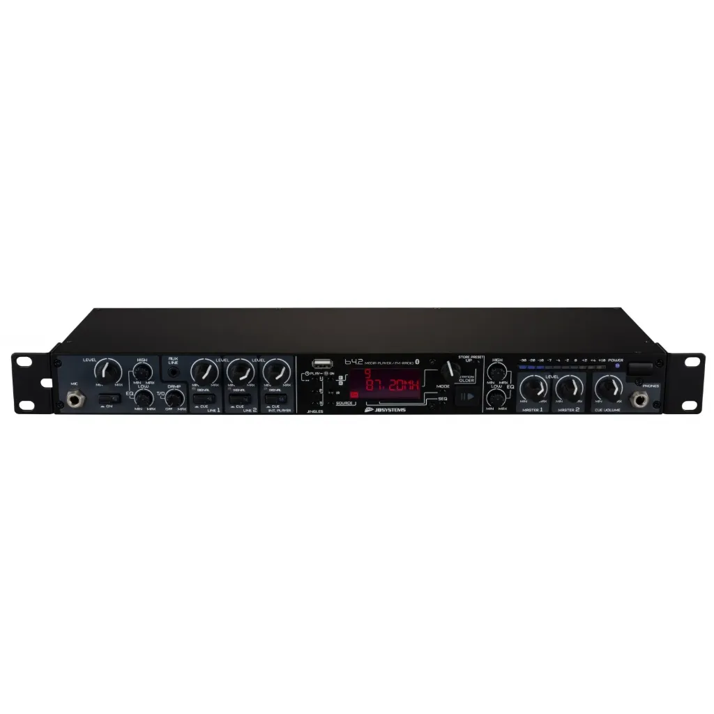 [MEDIAMIX] Mixer met ingebouwde mediaspeler en bluetooth B4.2 Mediamix