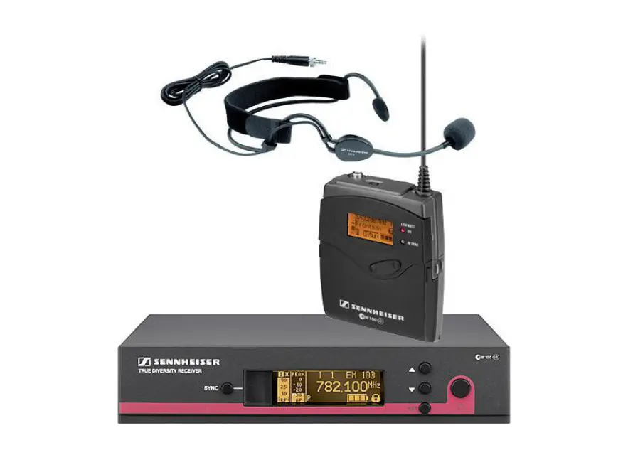 [DLHEAD] Draadloze headset Sennheiser EW100