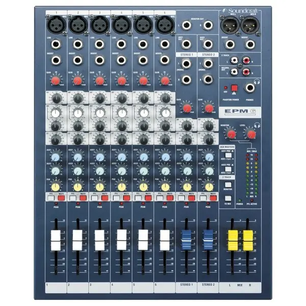 [EPM6] Mengtafel Soundcraft EPM 6 Ch Menger